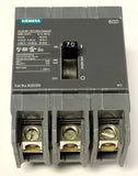 Siemens BQD370 3 Pole 70 AMP Type BQD Circuit Breaker