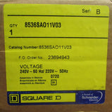 Square D Size 00 Starter 220/240V 8536 SA011 V03