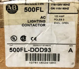 Allen Bradley 500FL DOD93 100 AMP 110 120VAC 3Pole Lighting Contactor 500FL-DOD9