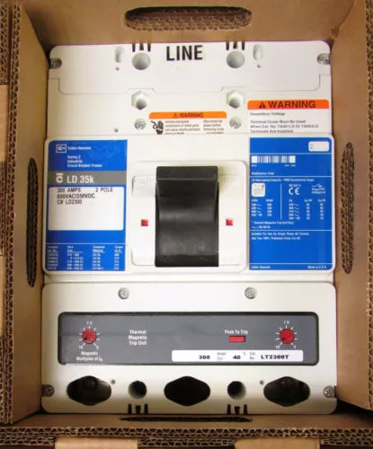 Eaton LD2300 2 Pole 300Amp LD Breaker Extended Line Load Terminals