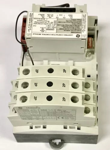 General Electric CR463M60BNA 30 AMP 265-277 VAC 6 NO Poles Lighting Contactor
