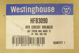 Westinghouse Type HFB Circuit Breaker 3 Pole 90 Amp HFB3090