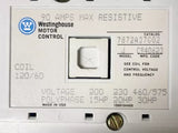 Westinghouse Cutler Hammer A200 A201 Size 2.5 Contactor 5 Pole 120 V 7872A37G02