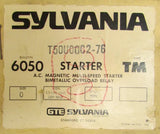 GTE SYLVANIA JOSLYN CLARK Type Tm Size 0 Multi Speed 6050 Starter T50U00C2 76