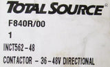 TOTAL SOURCE F840R/00 SME AFS817L 36A Forw. Rev. Contactor 1 1603 329045 36-48 V