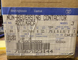 Westinghouse Cutler Hammer A201KACA 3 Pole 9 AMP 110 120 VAC Size 00 Contactor