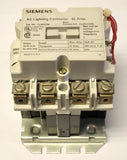 Siemens CLM0C04 30 AMP 4 Pole Lighting Contactor 120 VAC