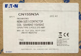 EATON CUTLER HAMMER CN15SN3A 120 VAC Size 5 CN15SN3 Contactor 270 AMP