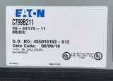 Eaton C799B211 Starter Enclosure Size 3 Size 4 Nema 3R Raintight External Reset