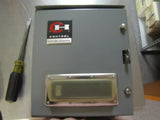 Cutler Hammer B10BROF size 0 B10BN0 starter in a NEMA 3R enclosure 120 / 240 v