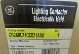 General Electric GE Lighting Contactor CR260L21CC021AAO Coil 115-120V