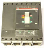 ABB SACE TMAX T5 N 400 4 Pole 400 AMP PR221DS LSI Circuit Breaker R400 1SDA06011