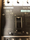 Siemens FG Breaker 3 Pole 250 Amp NFX3N250