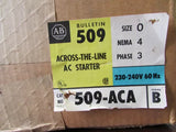 Allen Bradley NEMA Starter Stainless Steel Enclosure 509ACA