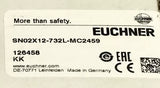 EUCHNER SN02X12 732L MC2459 Proximity Switch Safety Sensor 40mm NC NO 24 VDC