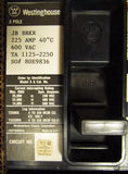 Cutler Hammer Westinghouse JB KB Circuit Breaker 3 Pole 225 Amp JB3225 KB3225