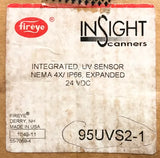 FIREYE 95UVS2 1 INSIGHT SCANNER Integrated UV Sensor 24 VDC 95UVS2-1 IP66