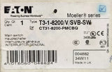 Eaton MOELLER T3 1 8200 V SVB SW Circuit Breaker Disconnect Main Switch