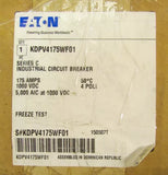 Eaton Cutler Hammer KD-PV Solar PV Breaker 4 Pole 175 Amp KDPV4175 WF01