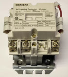 Siemens CLM0C03 24 Volt 3 Pole 30 AMP AC Lighting Contactor