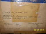 Westinghouse A200M1CS model J non reversing starter size 1 3pole 125DC