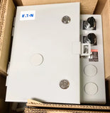 Eaton ECL03C8A5A S3 30 AMP 9 Pole Lightning Contactor 120 VAC Nema 12 Enclosure