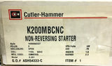 Eaton Cutler Hammer K200MBCNC 3 Pole 110V K200 IEC Advantage Starter 1A96682C27