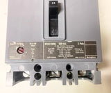 Westinghouse Cutler Hammer HFB3190ML 3 Pole 25 AMP Type HFB Circuit Breaker