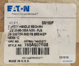 Eaton SM150P 30-60-100 AMP FB Breaker + DS SWITCH Safety Handle Mechanism