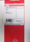 ABB SACE ISOMAX S3 D 100 Circuit Breaker 3 Pole 100 Amp S3D100W 1SDA020906R1