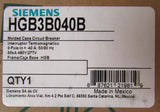 Siemens HGB3B040B Type HGB Circuit Breaker 3 Pole 40 Amp