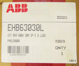 ABB EHB63030L EHB Breaker Line Load E6 Lugs 3 Pole 30 Amp B130000