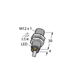 Turck BI2-G12-Y1X 4012000 Inductive Sensor