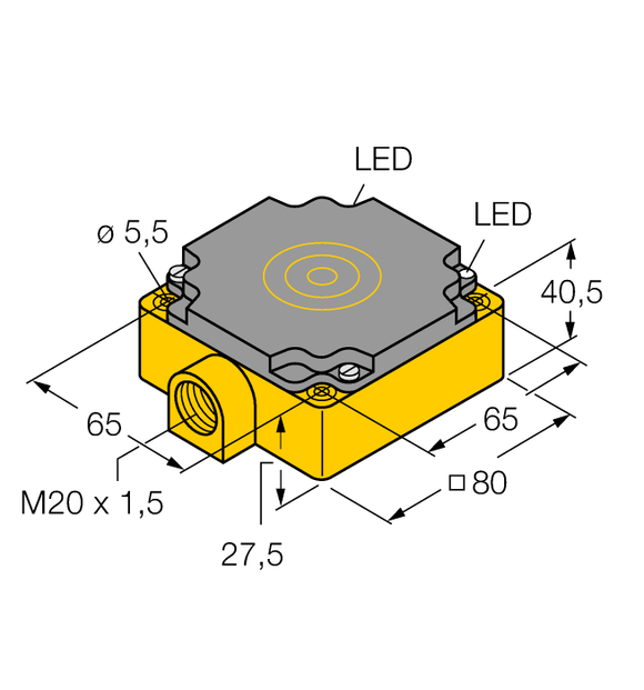 Turck NI40-CP80-VP4X2/S100