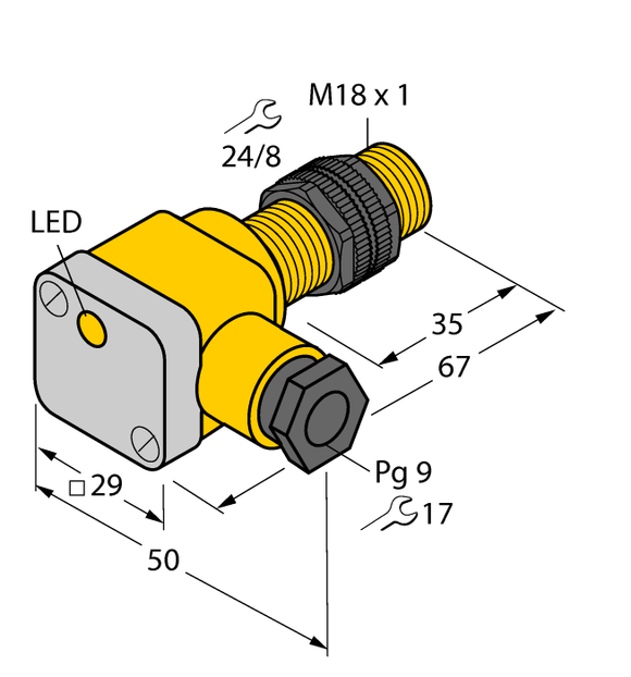 Turck NI10-P18SK-Y1X