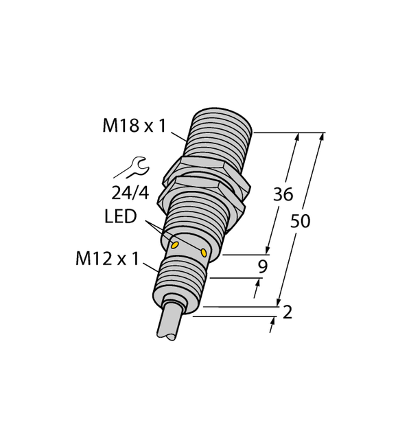 Turck BI8U-EM18WD-AN6X