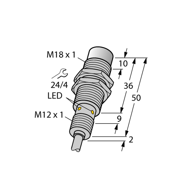 Turck NI15U-EM18WD-AN6X