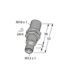 Turck BI8U-EM18WD-AP6X-H1141