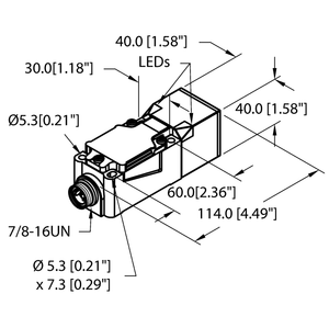 Turck NI20-CP40-FZ3X2-B1131