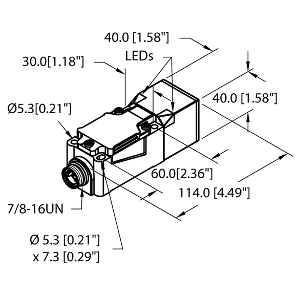 Turck NI20-CP40-FZ3X2-B1131