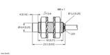 Turck Ni3-EG08K-AP6X 4669600 Inductive Sensor