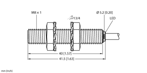 Turck BI2-EG08-RN6X