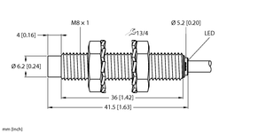 Turck NI3-EG08-RP6X