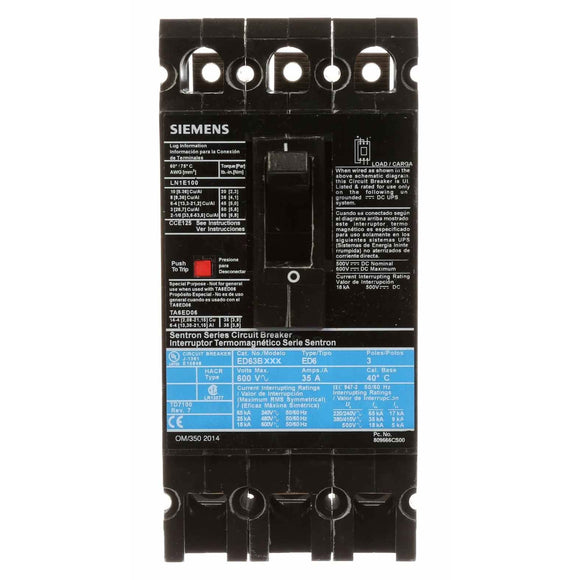 Siemens/ITE ED63B015