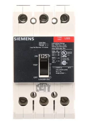 Siemens/ITE LGG3B125