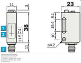 SICK WT160-F460 Photoelectric Proximity Sensor PNP