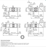 SICK VTF18-4N5640 Photoelectric proximity sensor NPN