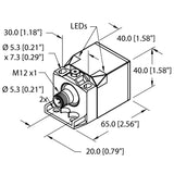 Turck BI20-CK40-VP4X2-H1141 1627216  Inductive Sensor