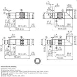 SICK VTF18-4P5440 Photoelectric Proximity Sensor PNP