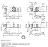 SICK VTF18-4N5140 Photoelectric proximity sensor NPN